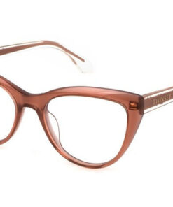 Twinset VTW046 9AL Brown Cat-Eye Plastic Women's Eyeglasses Frames