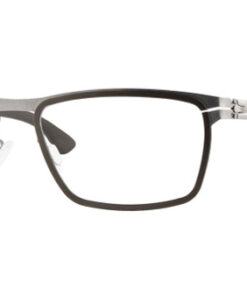 Ic! Berlin Chromium Rough Graphite Men's Matte Light Grey Eyeglasses
