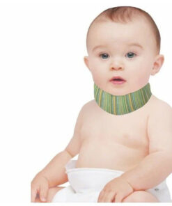 Child's Cervical Collar "Kreit" F-301 Size 0 (2.5cm) Light Blue/Yellow
