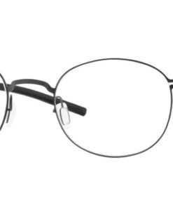Ic! Berlin Emiyo Graphite: Stylish Matte Grey Round Prescription Glasses