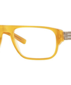IC! Berlin Edmir A Creme Brulee Bronze Semi-Transparent Beige Men's Prescription Eyeglasses