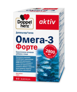 Doppelherz Aktiv Omega-3 Forte 60 Capsules