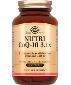 Solgar Nutri-Coenzyme Q-10 Capsules #50 (Dietary Supplement)