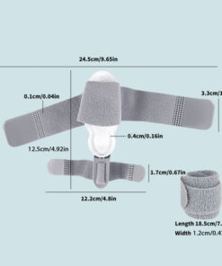 Kid's Bunion Corrector: Adjustable Toe Straightener for Children