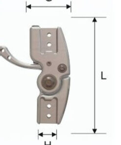 Locking Joint for Orthopedic Braces (Steel Splints)